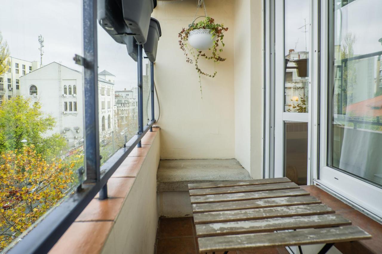 Bucharest Cozy Studio Bagian luar foto